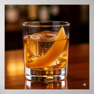 Old Fashioned Recipe Poster