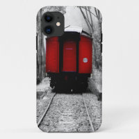 Old Fashioned Red Steam Train