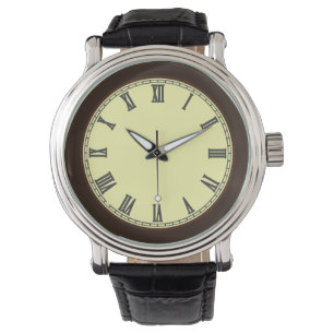 Old Fashioned Roman Numerals Watch