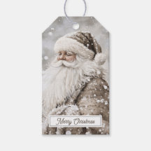 Old Fashioned Santa Claus Merry Christmas