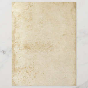 Old Fashioned Stained Blank Paper