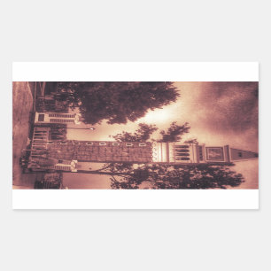 OLD FASHIONED TOWER STICKER