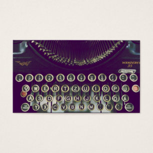 old fashioned typewriter