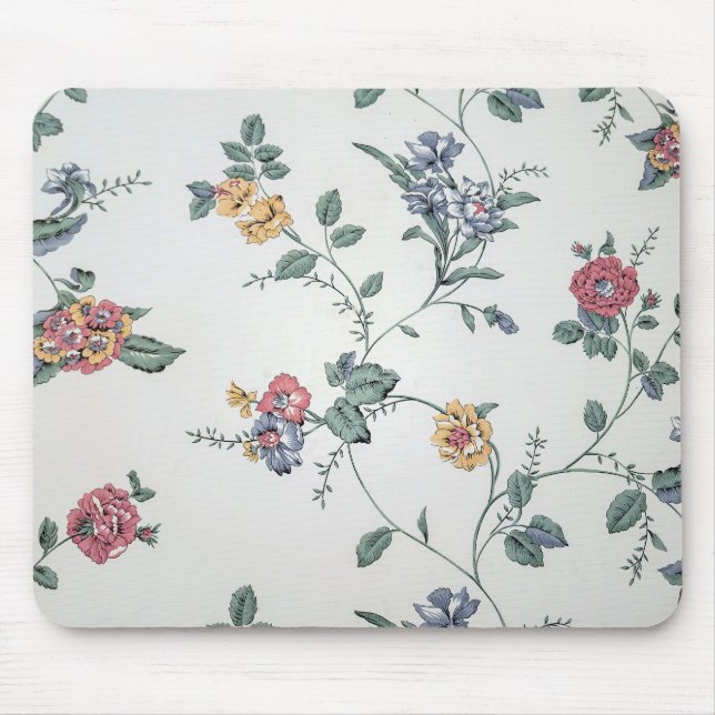 Old-fashioned Wallpaper Mouse Pad (Front)