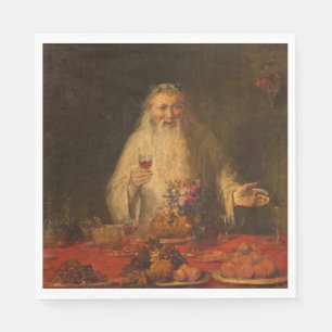 Old Father Christmas (Santa Claus) Napkin