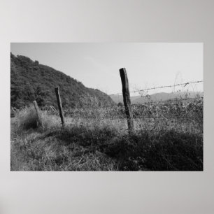 Old Fence Poster
