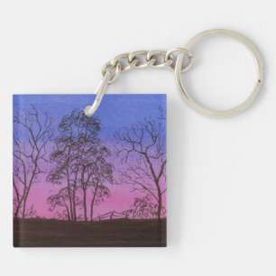 Old Fence Row Keychain