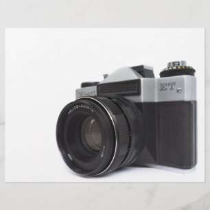 Old film camera flyer