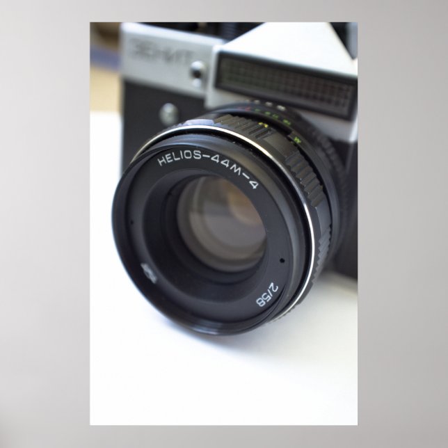 Old film camera poster (Front)