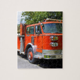 Old Firetruck Jigsaw Puzzle