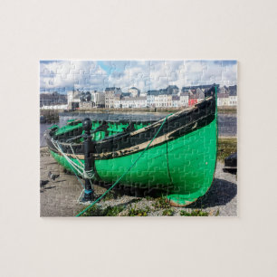 Old Fishing Boat Galway Ireland. Jigsaw Puzzle