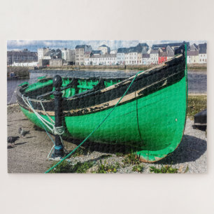 Old Fishing Boat Galway Irlande. Jigsaw Puzzle