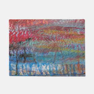 Old Fishing Boat   Rockport, Massachusetts Doormat