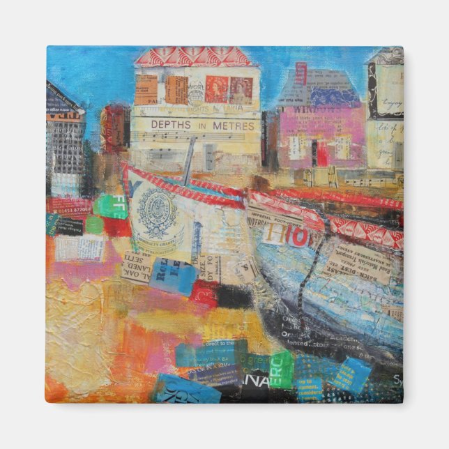 Old Fishing Boats 2013 Magnet (Front)