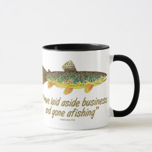 Old Fishing Words Mug