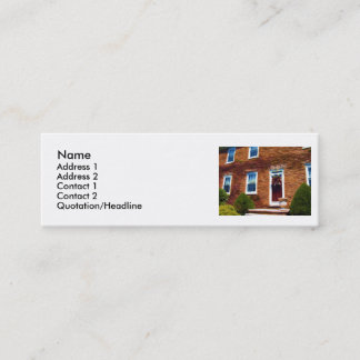 Old Flagstone House Mini Business Card