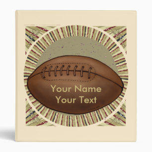 Old Football  Binder