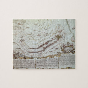Old Fort Gaut, Calcutta, 1810 (litho) Jigsaw Puzzle