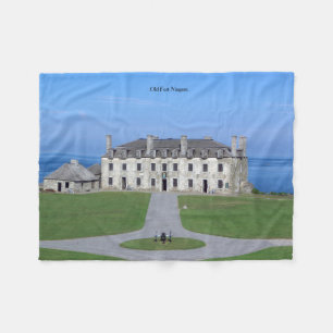Old Fort Niagara fleece blanket