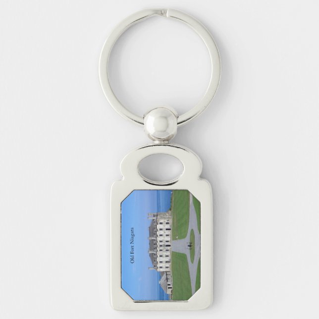 Old Fort Niagara metal key chain (Front)