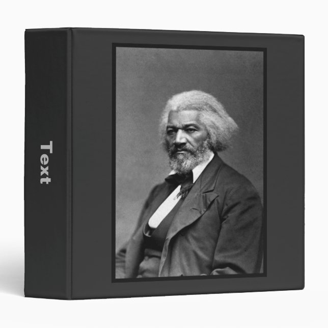 Old Fr3d3rick Bailey Douglas African American Hero Binder (Front/Spine)