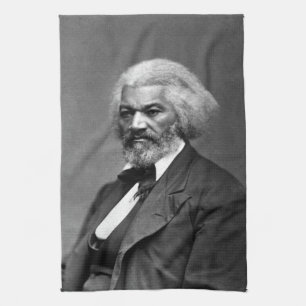 Old Fr3d3rick Bailey Douglas African American Hero Kitchen Towel