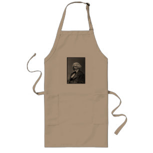 Old Fr3d3rick Bailey Douglas African American Hero Long Apron