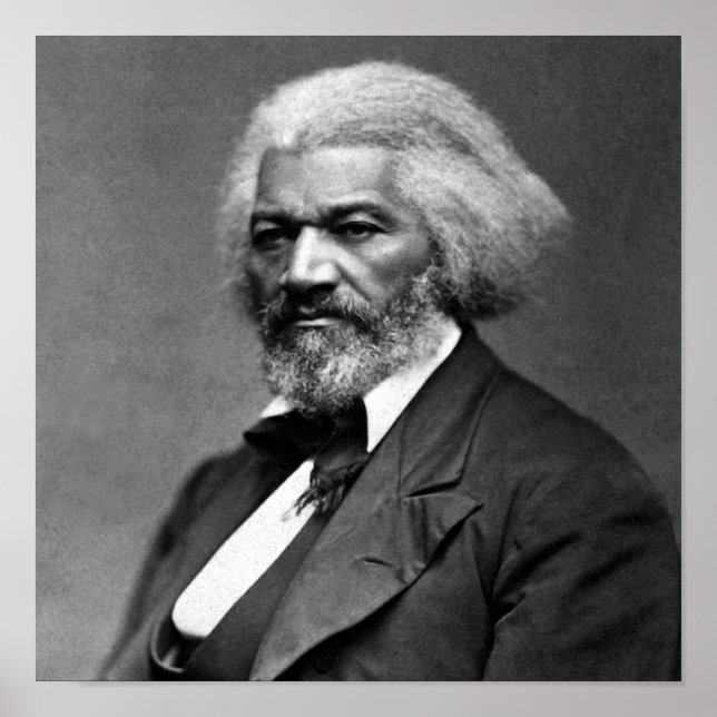 Old Fr3d3rick Bailey Douglas African American Hero Poster (Front)