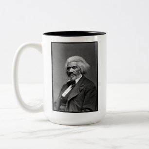 Old Fr3d3rick Bailey Douglas African American Hero Two-Tone Coffee Mug