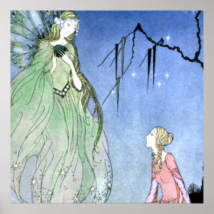 “Old French Fairy Tales” by Virginia Francess Poster