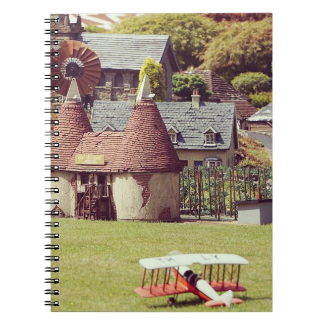 Old French Model Village Notebook (Front)