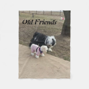 Old Friends Fleece Blanket