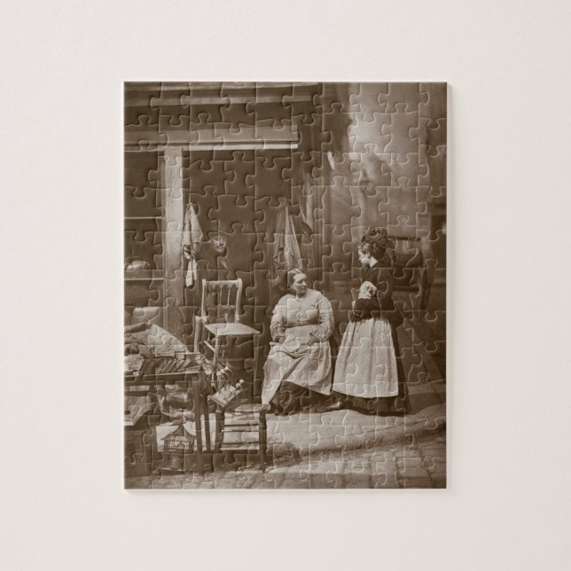 Old Furniture, from 'Street Life in London', 1877- Jigsaw Puzzle (Vertical)