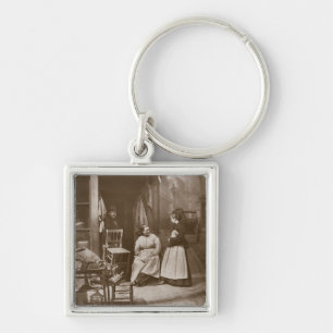 Old Furniture, from 'Street Life in London', 1877- Keychain