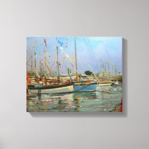 Old Gaffers Yarmouth Isle of Wight 2011 Canvas Print