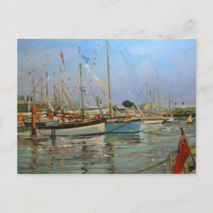 Old Gaffers Yarmouth Isle of Wight 2011 Postcard