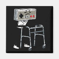 Old Gaming Controller Walker Funny Gamer Men Women