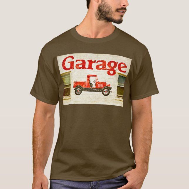 Old Garage T-Shirt (Front)