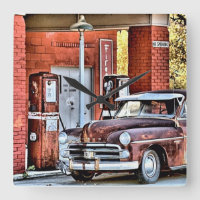 Old gas station