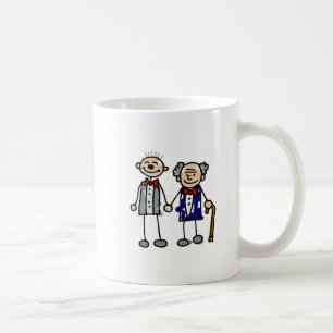 Old Gay Couple Coffee Mug
