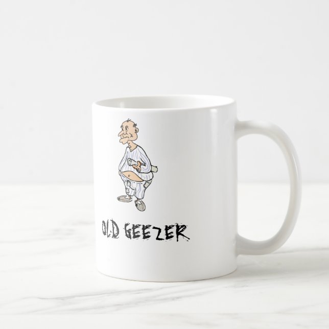 OLD GEEZER COFFEE MUG (Right)