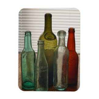 Old Glass Bottles 2 Magnet