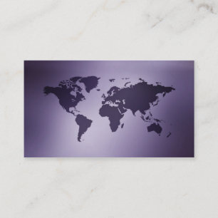 Old Globe Map Business Cards