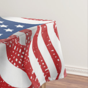 Old Glory All American - USA Flag - Celebration Tablecloth