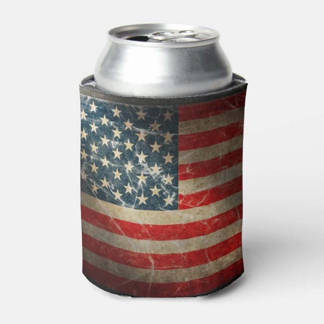 OLD GLORY CAN COOLER (Can Front)
