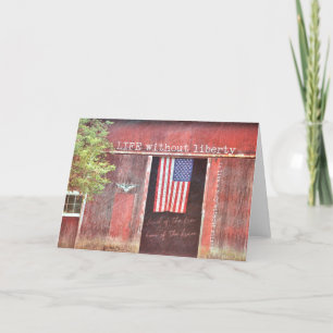 OLD GLORY Greeting Card