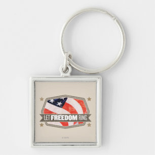 Old Glory Keychain