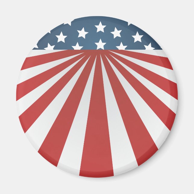 old glory magnet (Front)