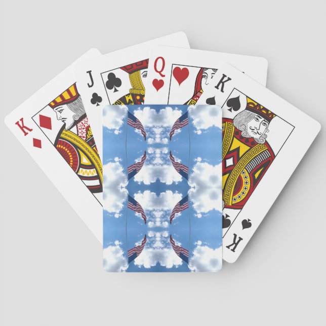 Old Glory Playing Cards (Back)