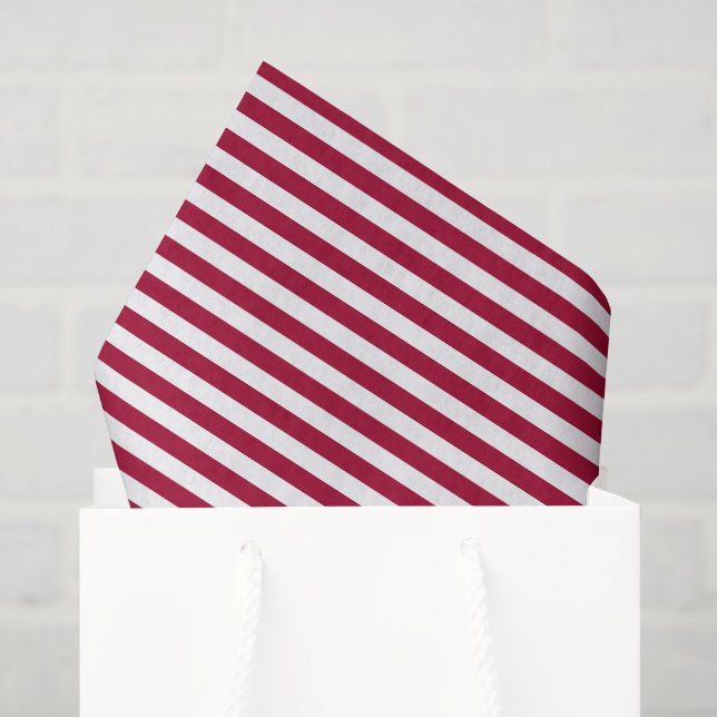 Old Glory Red Stripe (small scale) Tissue Paper (Gift Bag)
